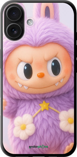 TPU чехол Лабубу для Apple iPhone 16 Plus - 6708b-3714 изображение 