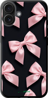 TPU чехол Coquette Ribbons Dark Coquette для Apple iPhone 16 Plus - 6767b-3714 изображение 