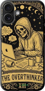 TPU чехол 'The Overthinker' для iPhone 16 Plus изображение 2