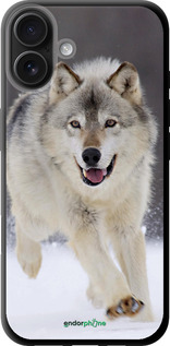 TPU чехол Бегущий волк для Apple iPhone 16 Plus - 826b-3714 изображение 