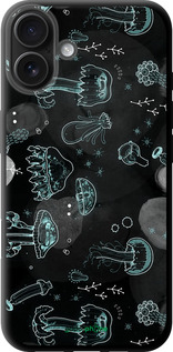 TPU чехол Медузи для Apple iPhone 16 Plus - 906b-3714 изображение 