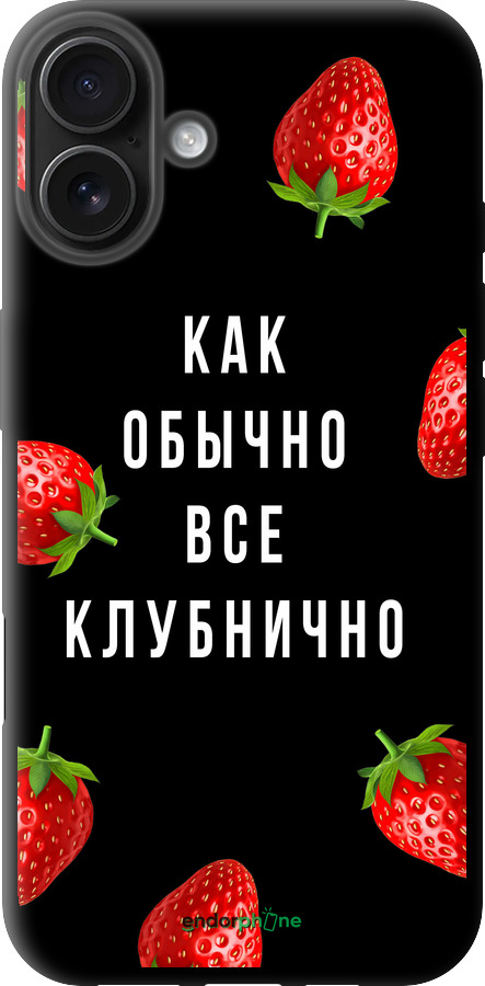 TPU чехол Все полунично для Apple iPhone 16 Plus - 4317b-3714 изображение 