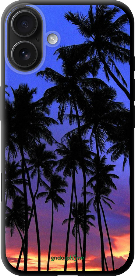 TPU чехол Пальми для Apple iPhone 16 Plus - 4324b-3714 изображение 