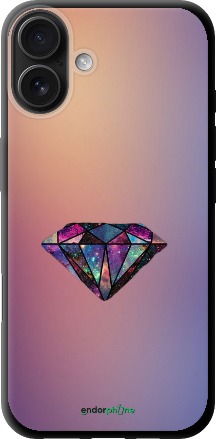 TPU чехол Диамант для Apple iPhone 16 Plus - 4352b-3714 изображение 