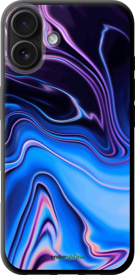 TPU чехол Візерунок води для Apple iPhone 16 Plus - 4491b-3714 изображение 