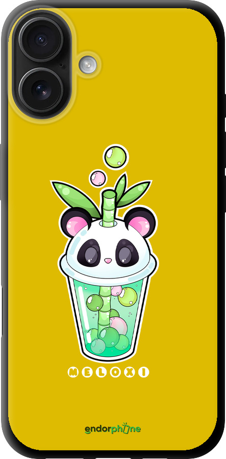 TPU чехол Панда 1 для Apple iPhone 16 Plus - 4558b-3714 изображение 
