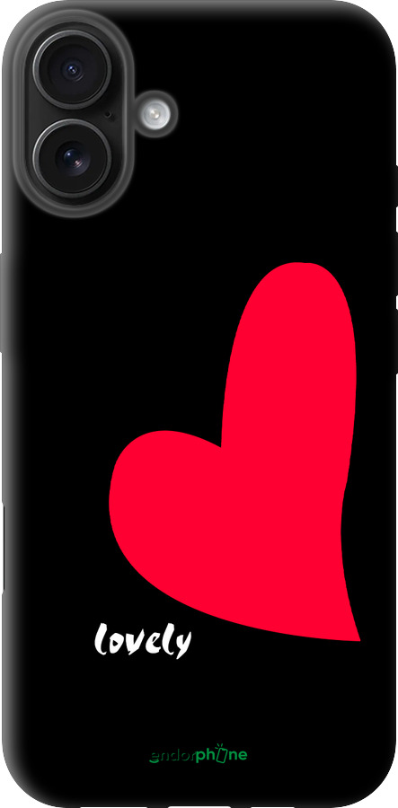 TPU чехол Lovely для Apple iPhone 16 Plus - 4580b-3714 изображение 