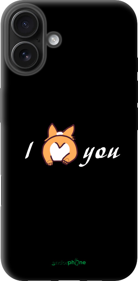 TPU чехол Люблю для Apple iPhone 16 Plus - 4586b-3714 изображение 