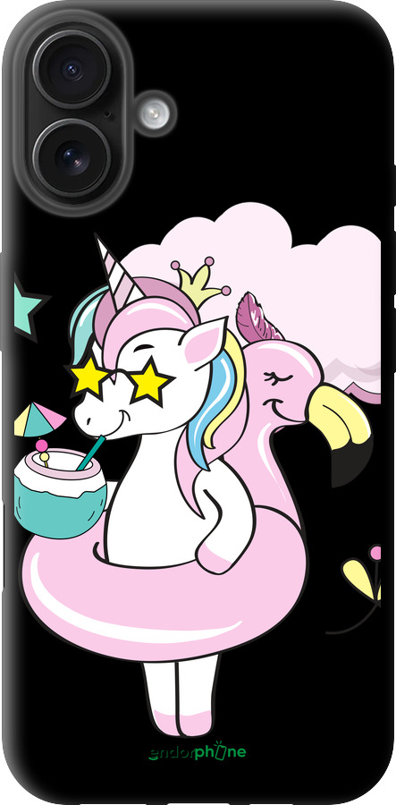 TPU чехол Crown Unicorn для Apple iPhone 16 Plus - 4660b-3714 изображение 