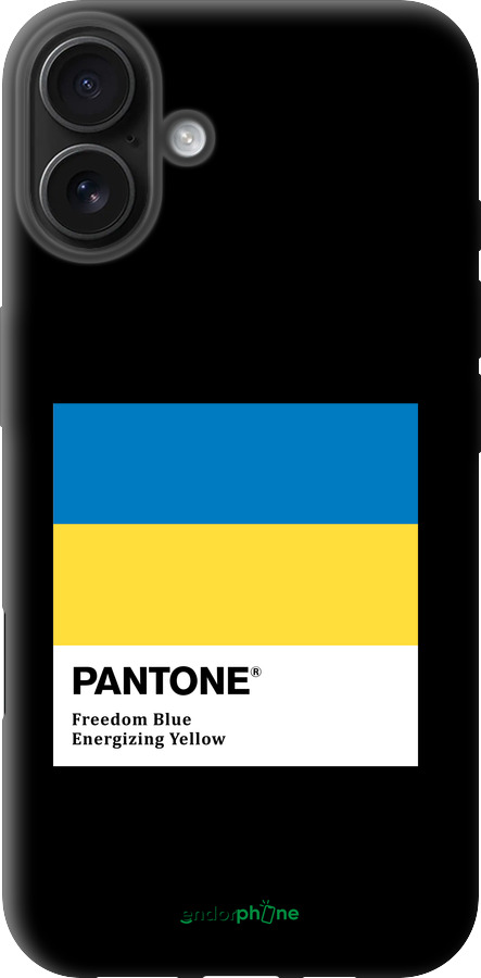 TPU чехол Прапор Пантон для Apple iPhone 16 Plus - 5275b-3714 изображение 