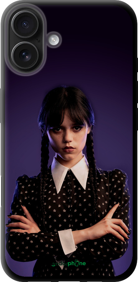 TPU чехол Wednesday v3 для Apple iPhone 16 Plus - 5517b-3714 изображение 