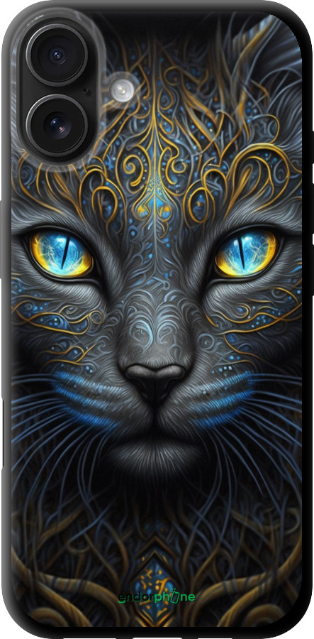 TPU чехол Кішка для Apple iPhone 16 Plus - 5548b-3714 изображение 