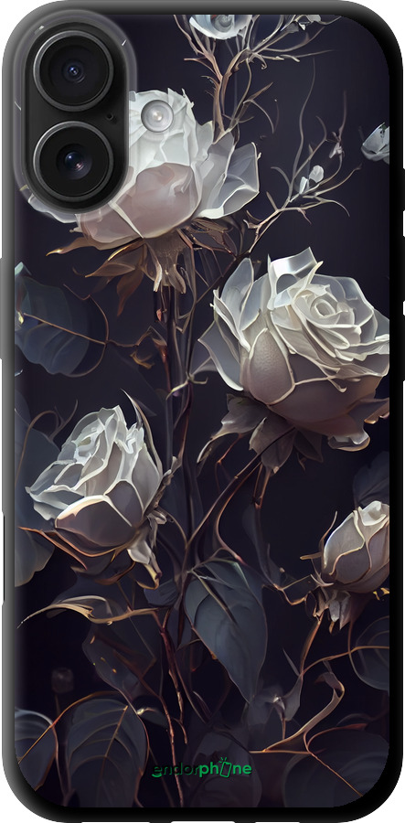TPU чехол Розы 2 для Apple iPhone 16 Plus - 5550b-3714 изображение 