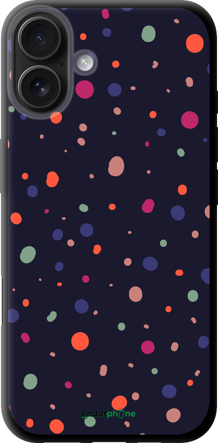 TPU чехол Горошек v2 для Apple iPhone 16 Plus - 5599b-3714 изображение 