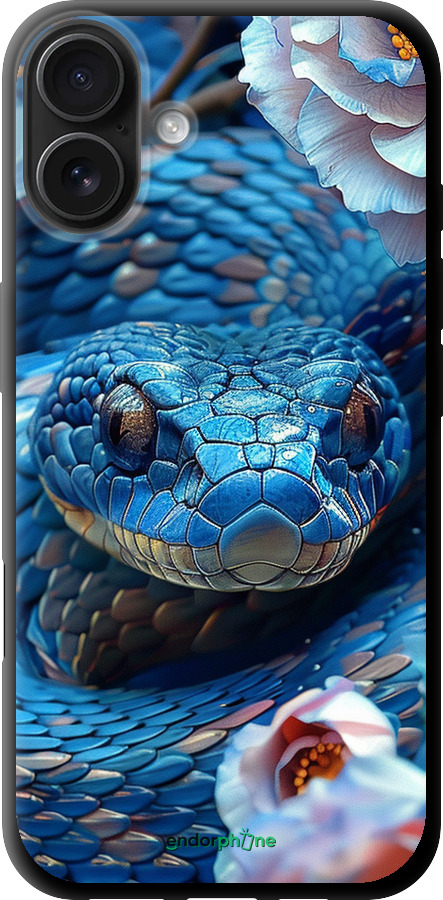 TPU чехол Blue Snake для Apple iPhone 16 Plus - 6079b-3714 изображение 