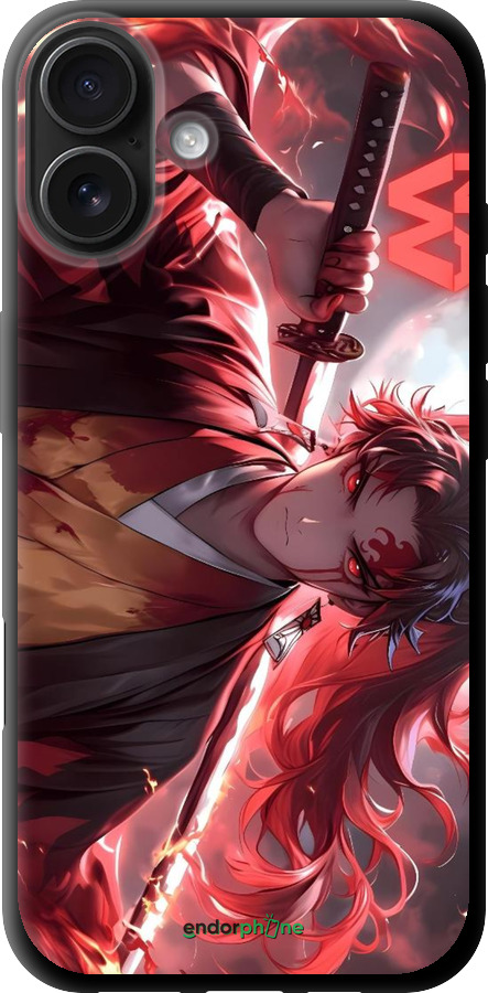 TPU чехол Аниме воин для Apple iPhone 16 Plus - 6281b-3714 изображение 