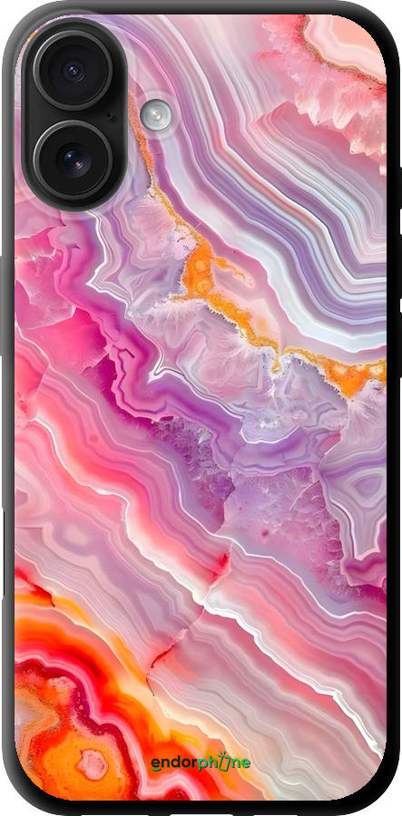 TPU чехол Мрамор 2 для Apple iPhone 16 Plus - 6307b-3714 изображение 