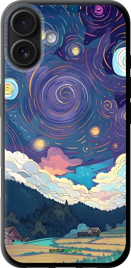 TPU чехол Креативный арт для Apple iPhone 16 Plus - 6322b-3714 изображение 