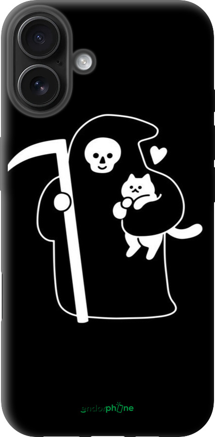 TPU чехол С изображением Кошек для Apple iPhone 16 Plus - 6485b-3714 изображение 