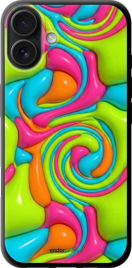 TPU чехол Y2K Jelly Dream для Apple iPhone 16 Plus - 6780b-3714 изображение 