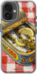 Чехол Bumper 'Vintage Sardine Tin Phone' для iPhone 16 Plus изображение 15