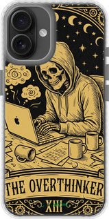 Чехол Bumper чехол The Overthinker для Apple iPhone 16 Plus - 6774pc-3714 изображение 