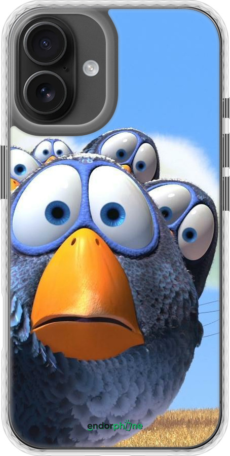 Чехол Bumper MagSafe чехол Angry Birds для Apple iPhone 16 Plus - 6008pm-3714 изображение 