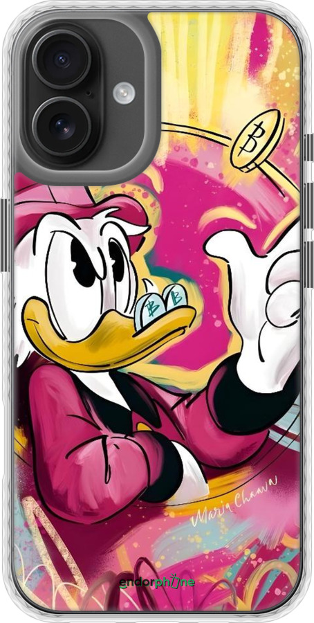 Чехол Bumper MagSafe чехол Скрудж для Apple iPhone 16 Plus - 6283pm-3714 изображение 
