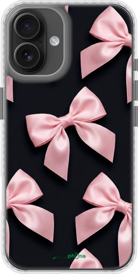 Чехол Bumper чехол Coquette Ribbons Dark Coquette для Apple iPhone 16 Plus - 6767pc-3714 изображение 