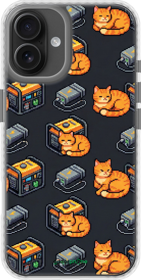 Чехол Bumper чехол Autonomous Zone для Apple iPhone 16 Plus - 6771pc-3714 изображение 