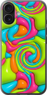 Силиконовый чехол Y2K Jelly Dream для Apple iPhone 16 Plus - 6780u-3714 изображение 