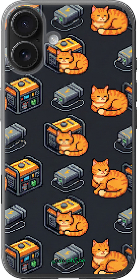 Силиконовый чехол Autonomous Zone для Apple iPhone 16 Plus - 6771u-3714 изображение 