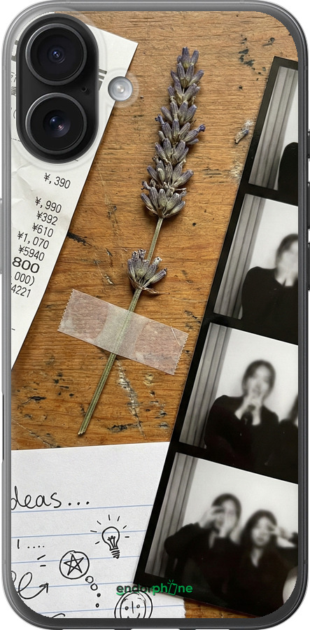 Силиконовый чехол Aesthetic Scrapbook Collage для Apple iPhone 16 Plus - 6773u-3714 изображение 