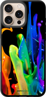 TPU чехол Бризки фарби для Apple iPhone 16 Pro Max - 3957b-3706 изображение 