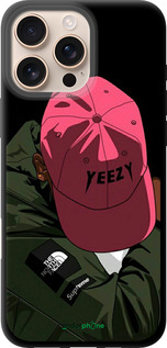 TPU чехол logo de yeezy для Apple iPhone 16 Pro Max - 3995b-3706 изображение 