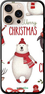 TPU чехол Merry Christmas для Apple iPhone 16 Pro Max - 4106b-3706 изображение 