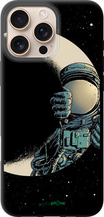 TPU чехол Астронавт для Apple iPhone 16 Pro Max - 4134b-3706 изображение 