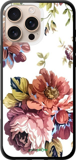 TPU чехол Vintage flowers для Apple iPhone 16 Pro Max - 4333b-3706 изображение 