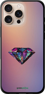 TPU чехол Диамант для Apple iPhone 16 Pro Max - 4352b-3706 изображение 