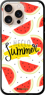TPU чехол Hello Summer для Apple iPhone 16 Pro Max - 4356b-3706 изображение 