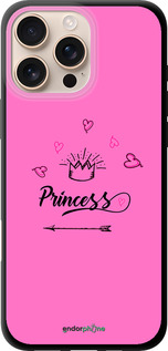 TPU чехол Princess для Apple iPhone 16 Pro Max - 4361b-3706 изображение 