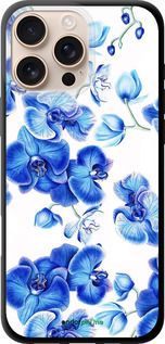 TPU чехол Голубые орхидеи для Apple iPhone 16 Pro Max - 4406b-3706 изображение 