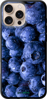 TPU чехол Голубика для Apple iPhone 16 Pro Max - 4459b-3706 изображение 