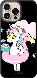 TPU чехол Crown Unicorn для Apple iPhone 16 Pro Max - 4660b-3706 изображение 