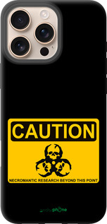 TPU чехол biohazard 36 для Apple iPhone 16 Pro Max - 4854b-3706 изображение 