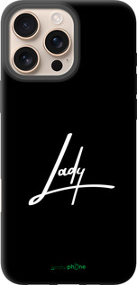 TPU чехол Lady 2 для Apple iPhone 16 Pro Max - 4867b-3706 изображение 