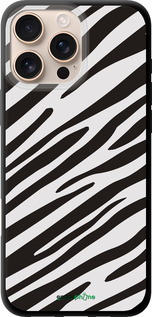TPU чехол Классическая зебра для Apple iPhone 16 Pro Max - 4874b-3706 изображение 