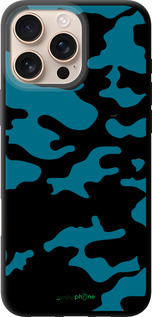 TPU чехол Камуфляж прозрачный фон для Apple iPhone 16 Pro Max - 4877b-3706 изображение 