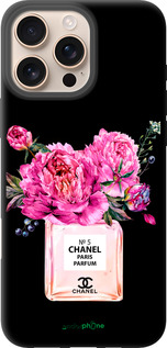 TPU чехол Chanel для Apple iPhone 16 Pro Max - 4906b-3706 изображение 