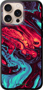 TPU чехол Синяя красная абстакция для Apple iPhone 16 Pro Max - 5339b-3706 изображение 